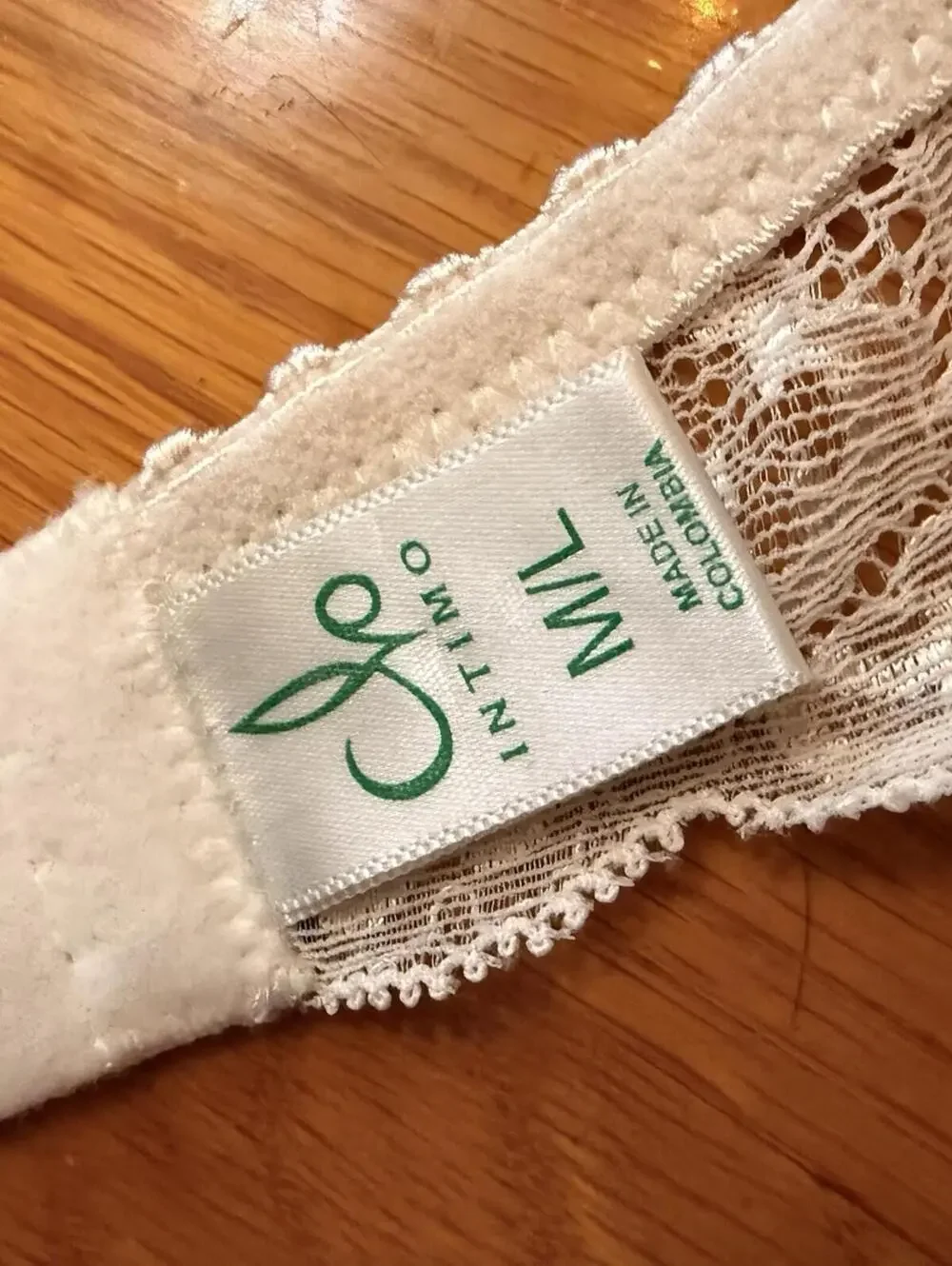 Fortuna Clo Intimo Azaleas NYC Lace Garter Belt- White M/L
